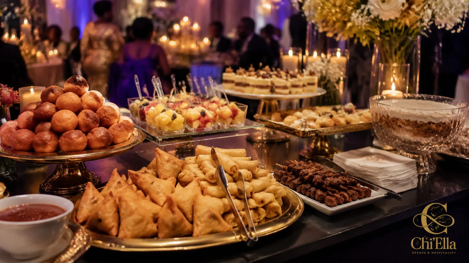 Assorted small chops