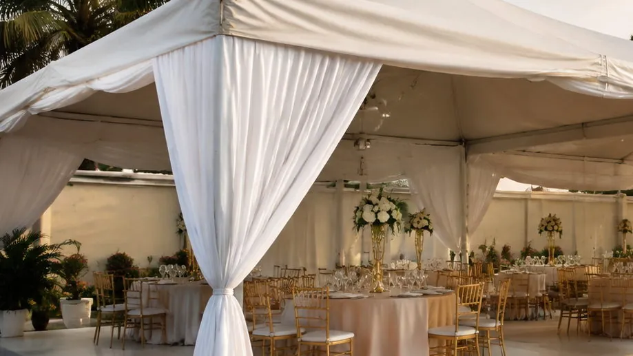 Pagoda tent