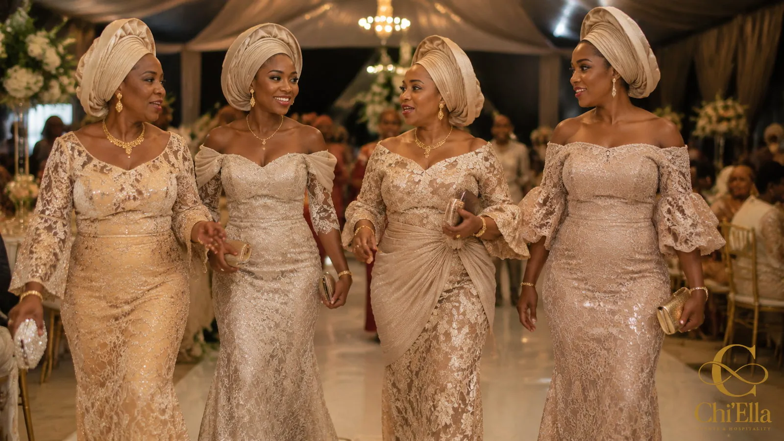 Aso-ebi lace fabrics